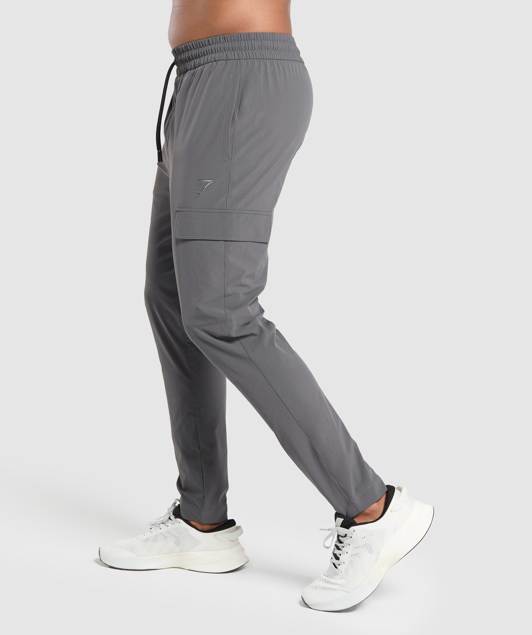 Stretch Woven Cargo Pants Graphite Grey - immagine 3