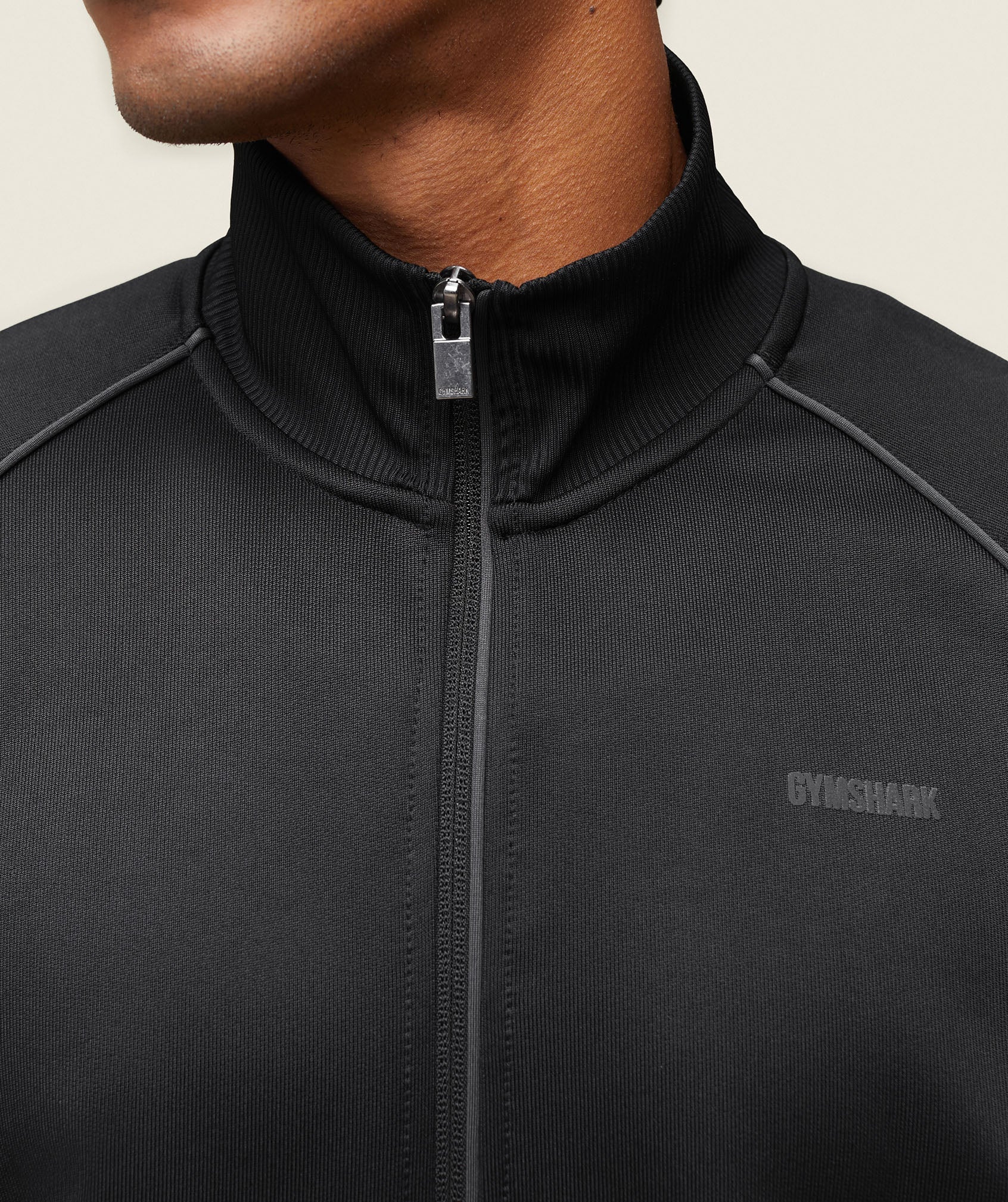 everywear Track Jacket Black/White - immagine 5