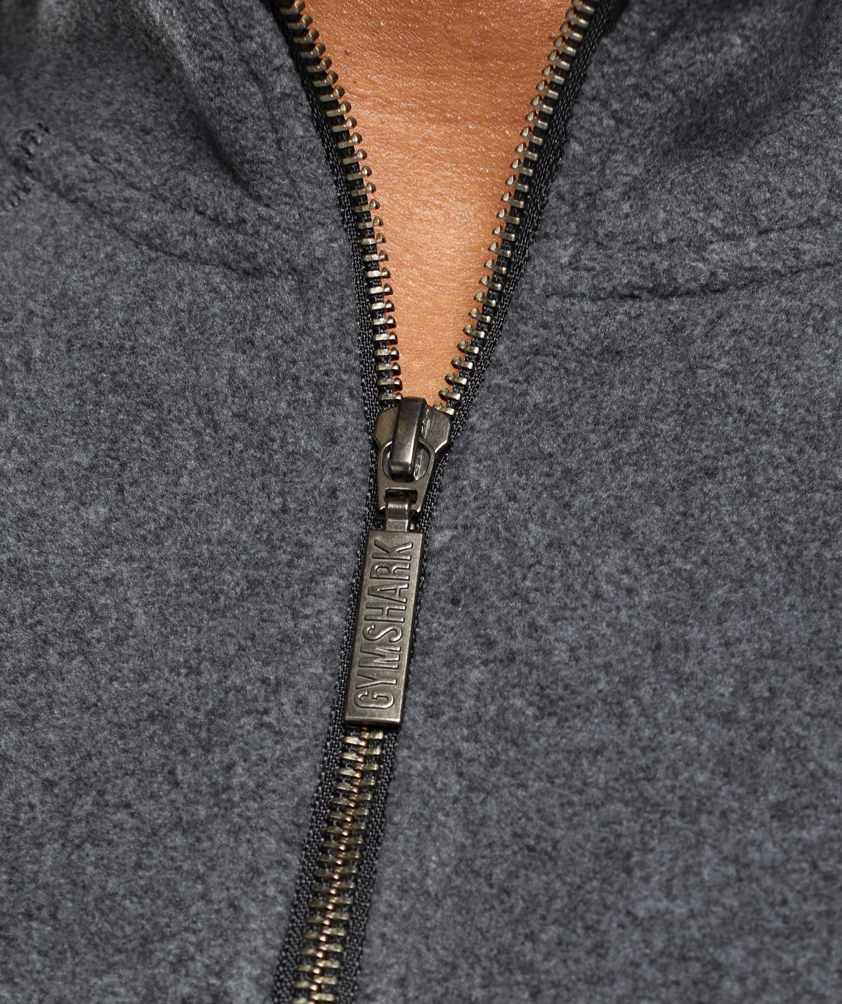 Fleece 1/4 Zip Black/Graphite Grey - immagine 6