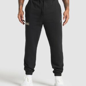Running Graphic Joggers Black