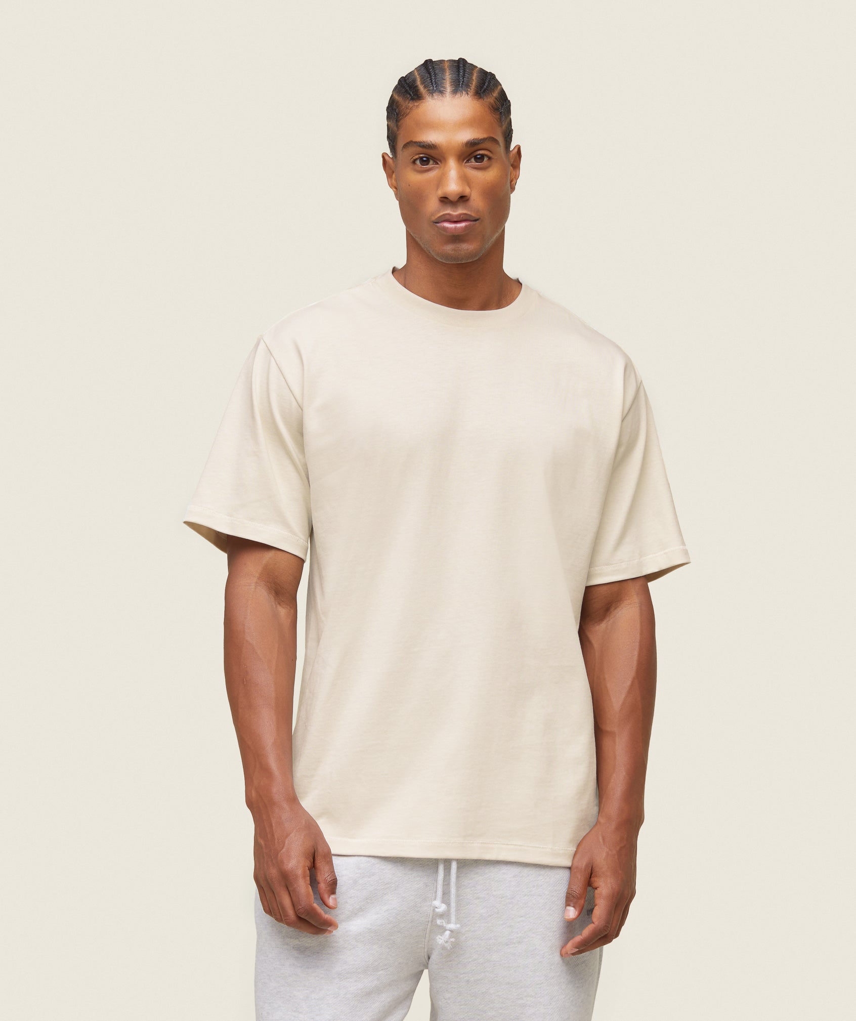 everywear Relaxed T-Shirt Oat White