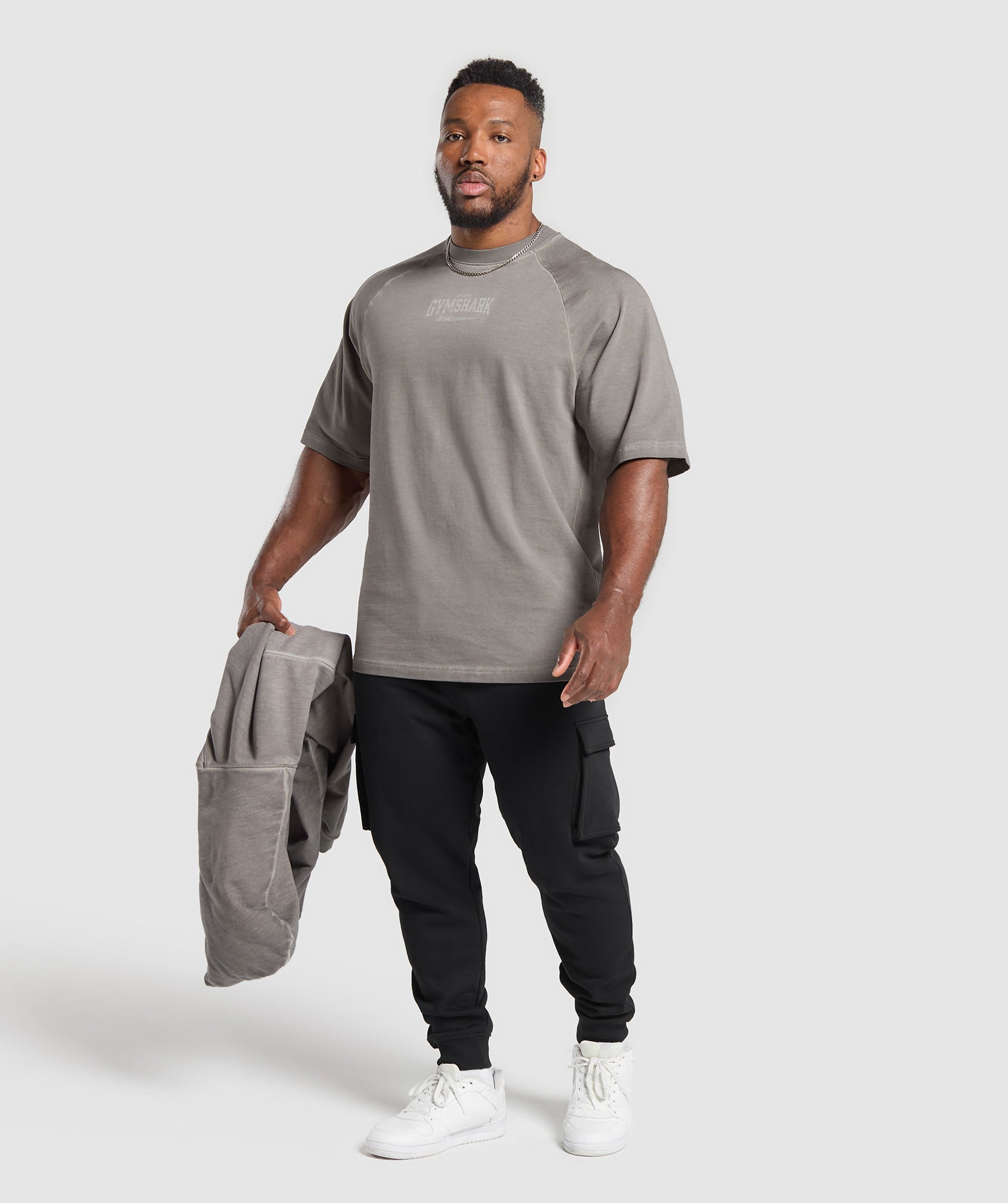Heavyweight T-Shirt Metal Grey/Asphalt Grey - immagine 4