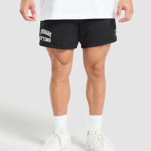 Lifting Mesh 5" Shorts Black