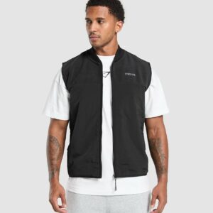 Micro Fleece Gilet Black