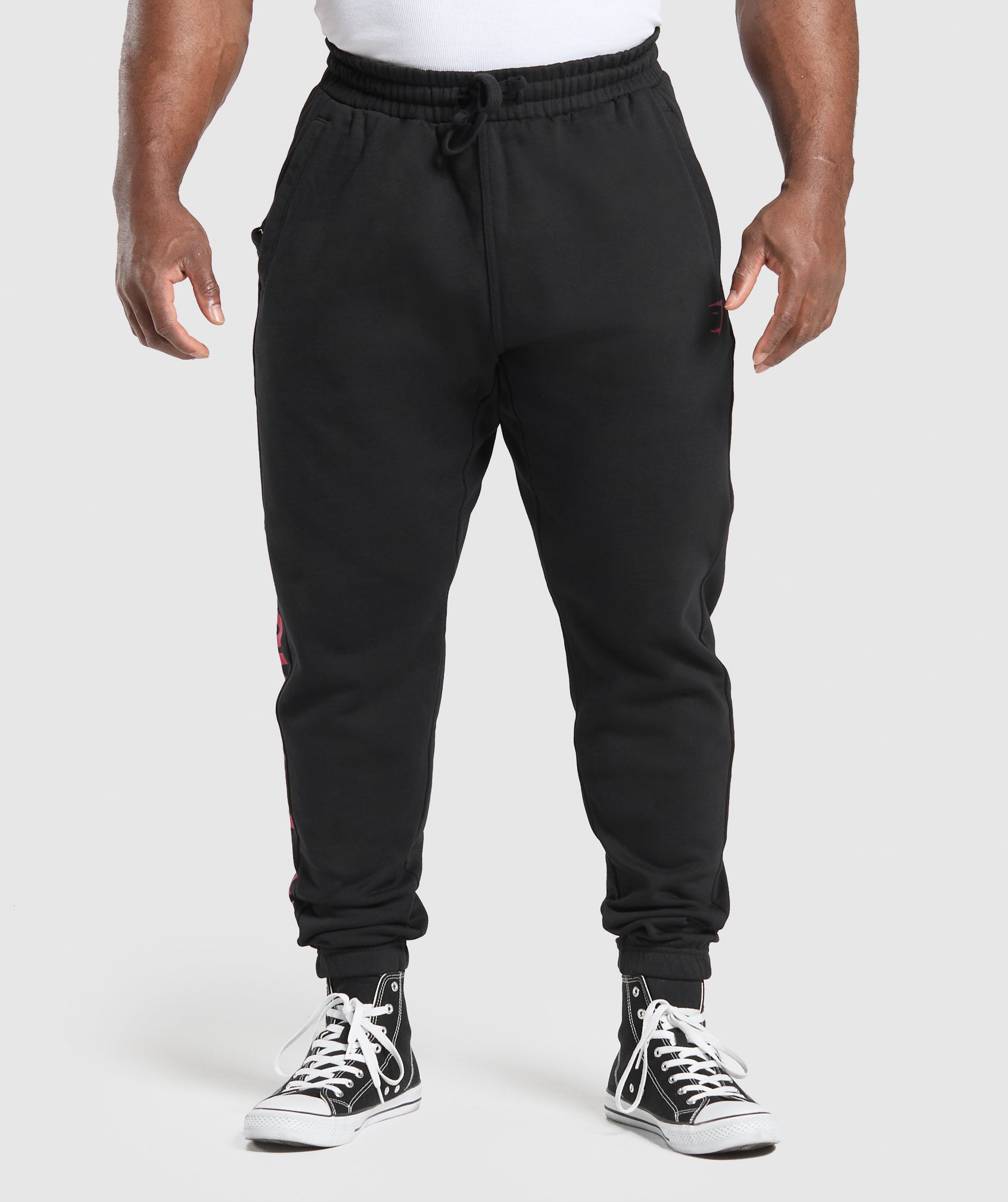 Power Joggers Black/Conditioning Red - immagine 2