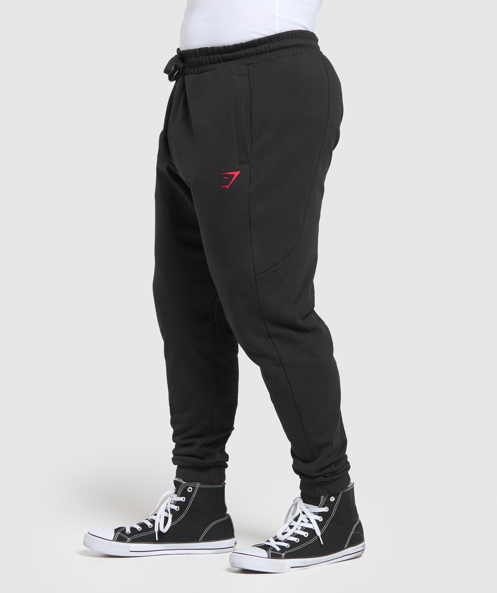 Power Joggers Black/Conditioning Red - immagine 4