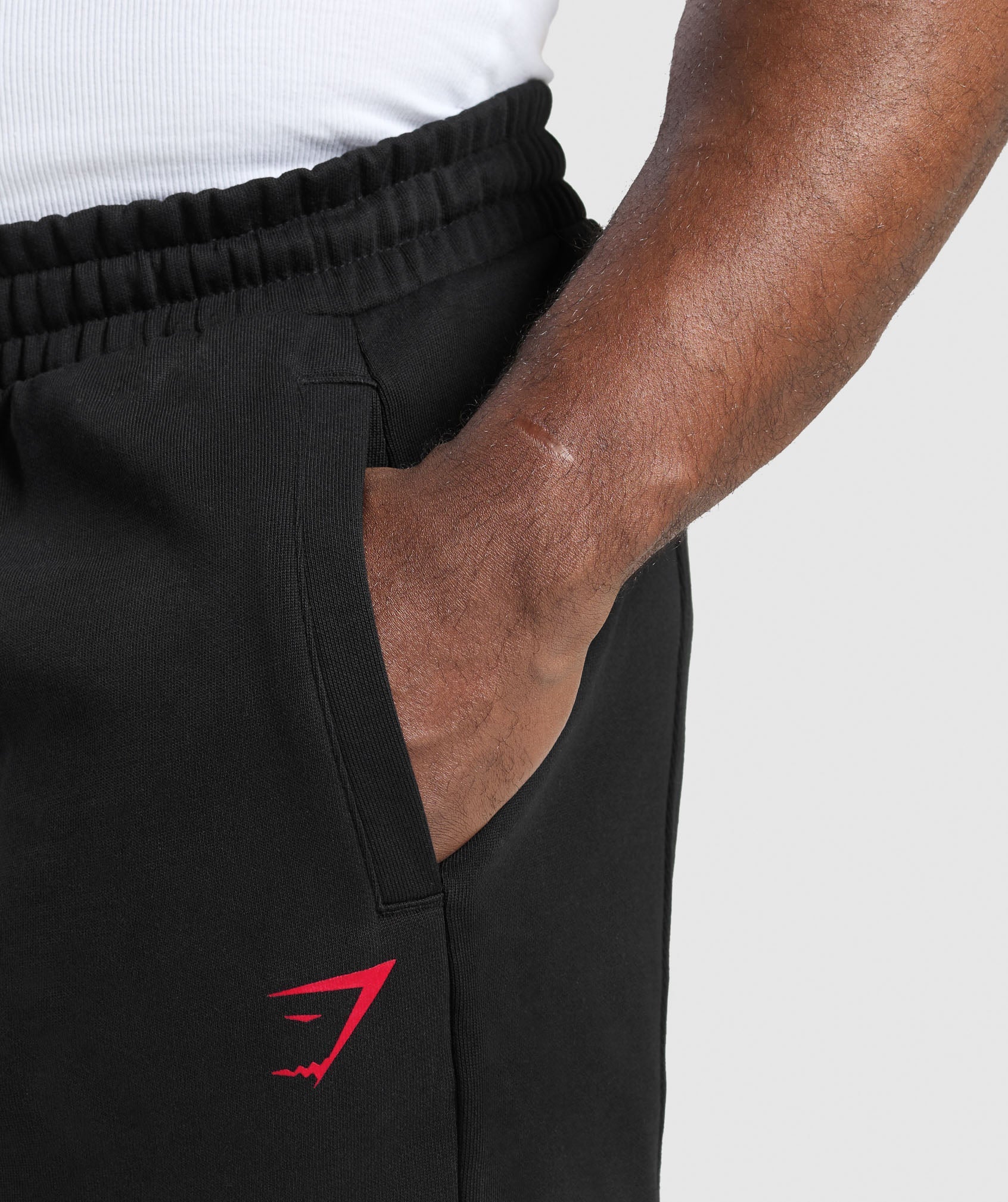 Power Joggers Black/Conditioning Red - immagine 6