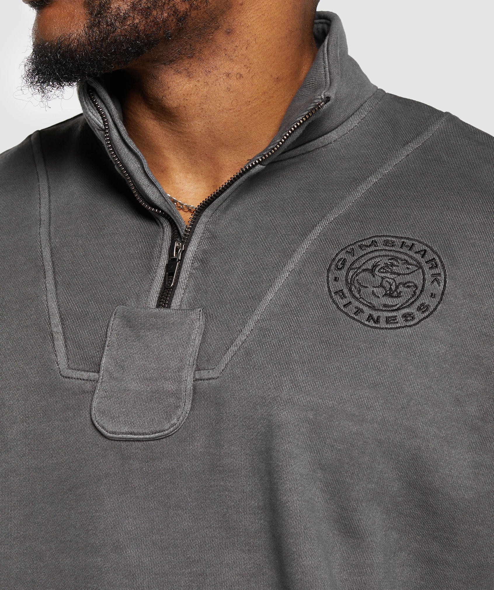 Premium Legacy 1/4 Zip Black - immagine 5