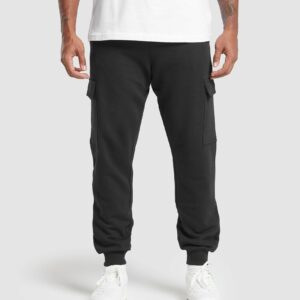 Rest Day Essentials Cargo Joggers Black