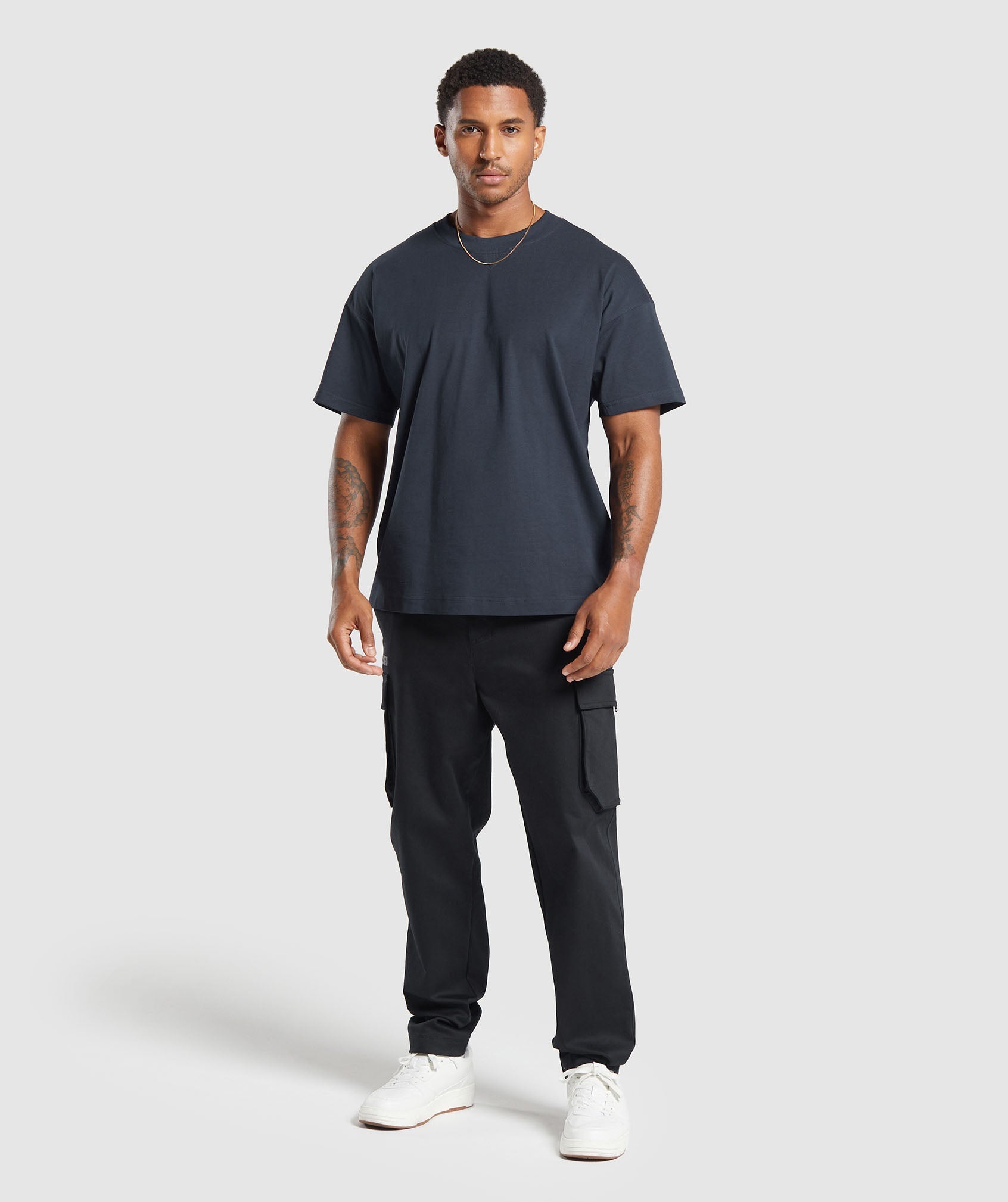 Rest Day Essentials T-shirt Heavy Blue - immagine 4