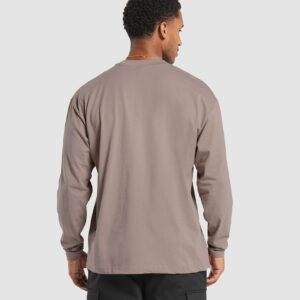Rest Day Sweats Long Sleeve T-Shirt Powder Mauve