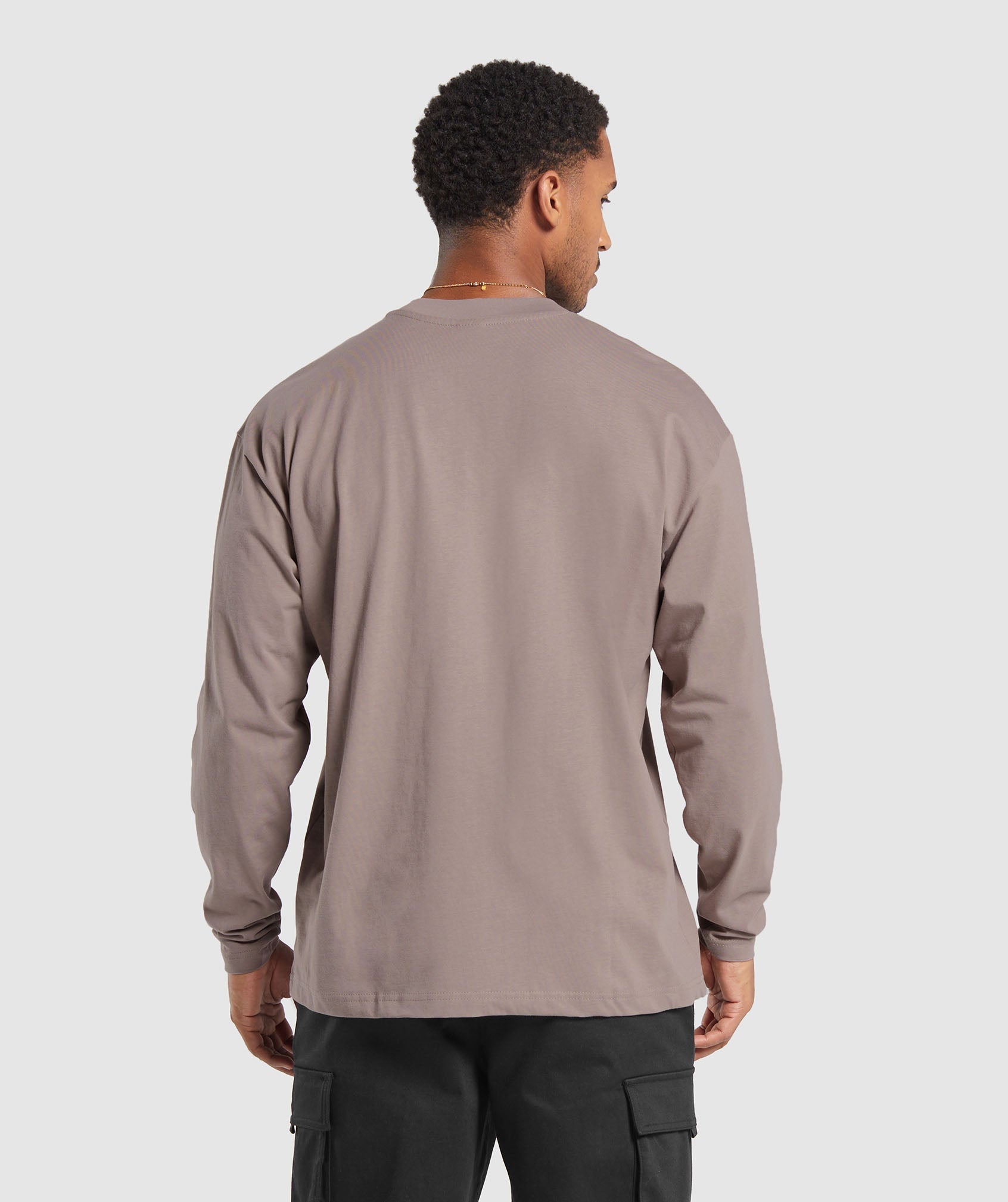 Rest Day Sweats Long Sleeve T-Shirt Powder Mauve