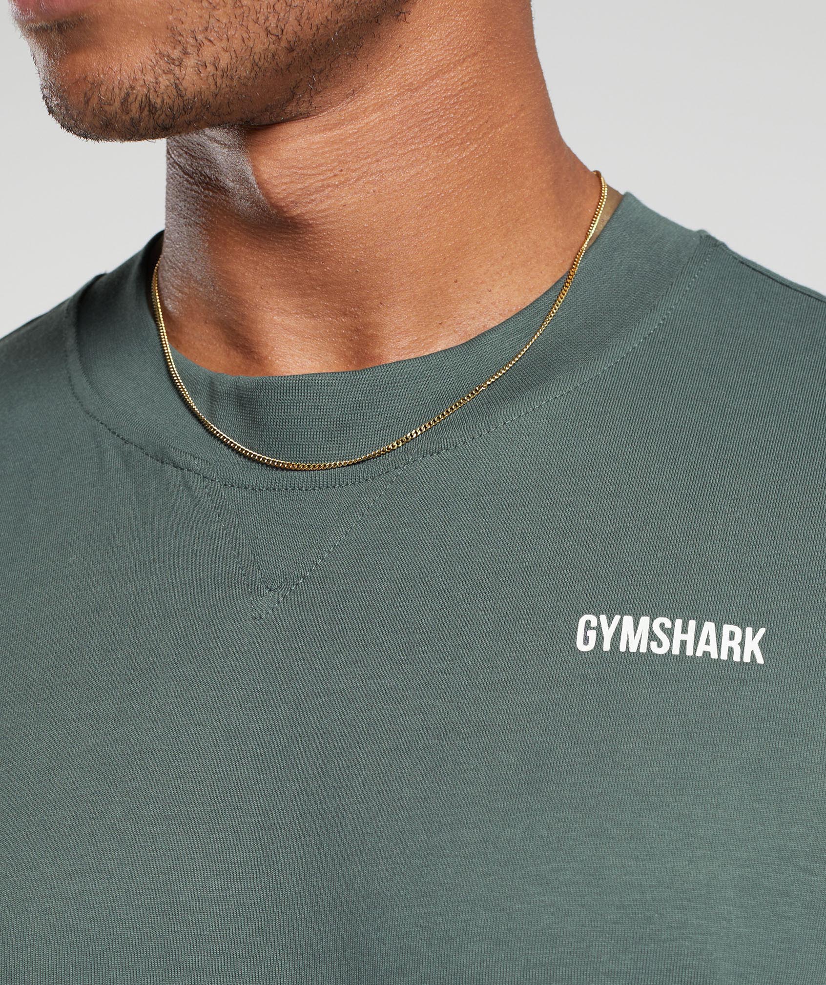 Rest Day Sweats Long Sleeve T-Shirt Slate Teal - immagine 3