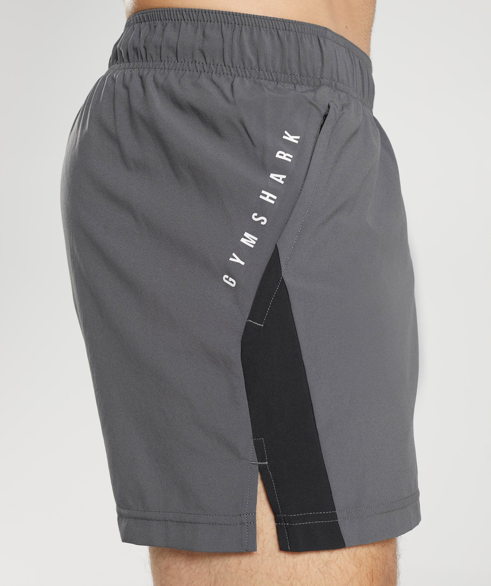 Sport 5" Shorts Silhouette Grey/Black - immagine 5