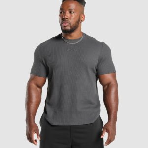 Waffle T-Shirt Onyx Grey