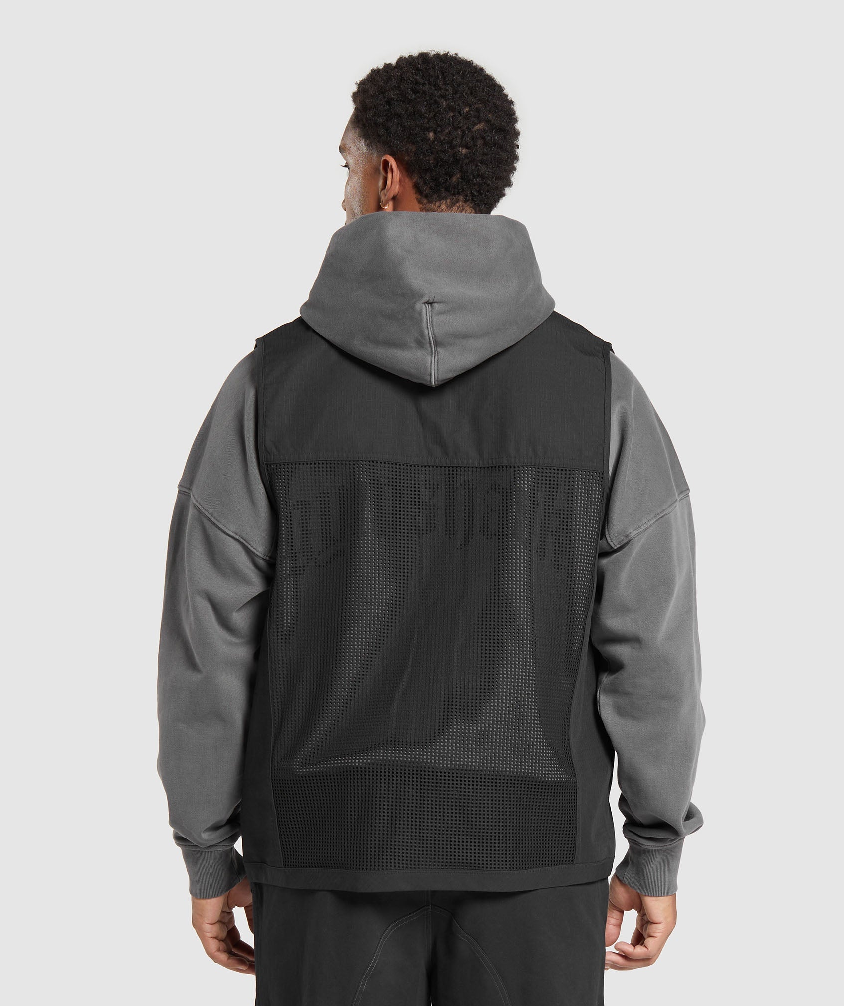 Woven Gilet Black - immagine 2